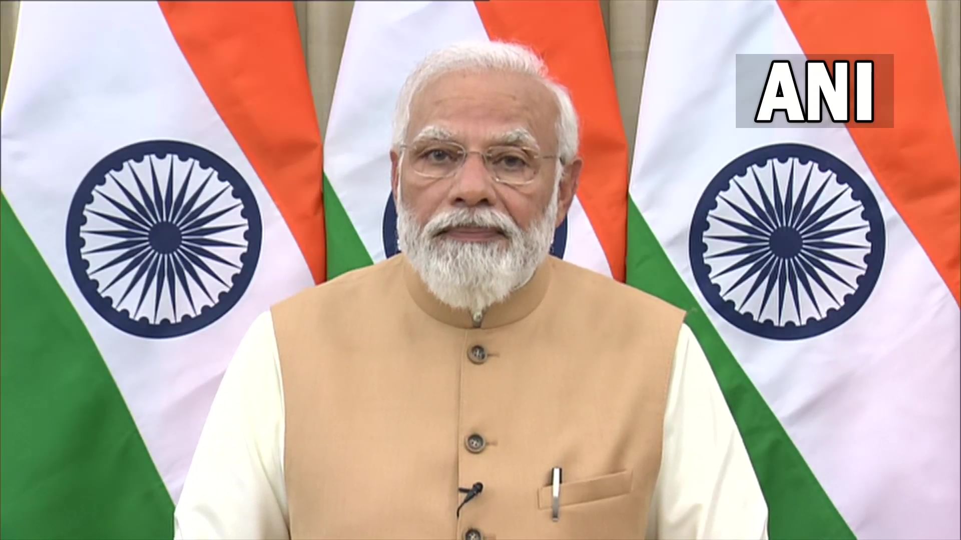 Prime Minister Narendra Modi gives his post-Budget address | Twitter | @ANI