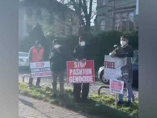 PTM activists in Frankfurt protest Pak activities against Pashtuns