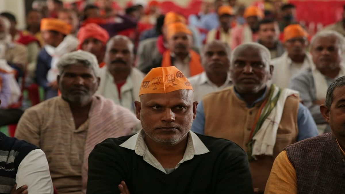 RSS holds a meeting with upper caste members at Chauri Chaura’s Brahmapur village | Suraj Singh Bisht | ThePrint