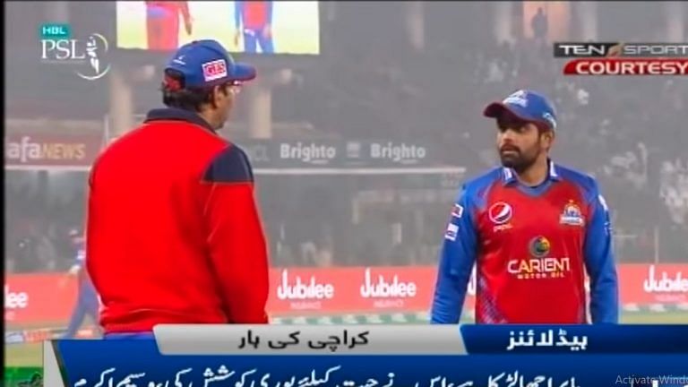In Pakistan, Babar army attacking Wasim Akram after PSL match. Some even invoking Imran Khan