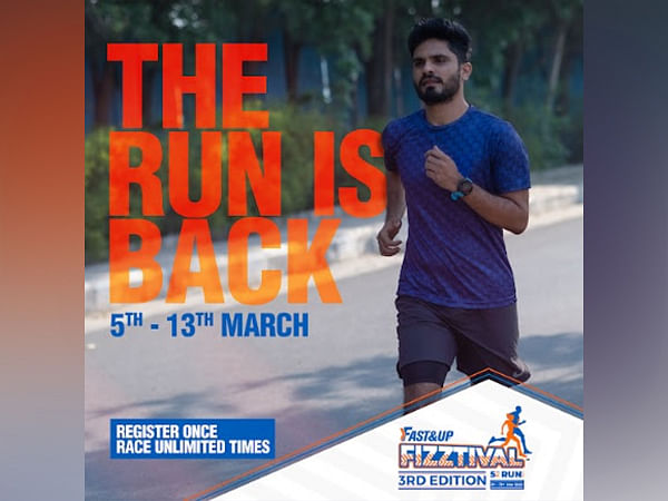 Fast&Up Fizztival Run is back with its third edition, remote 5K run