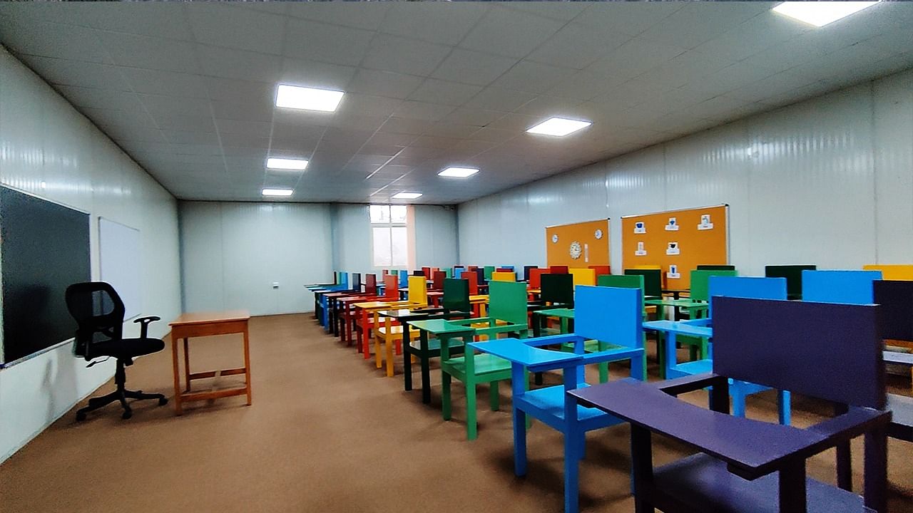 A classroom at Parivaar School in Baramulla. | Photo: Urjita Bhardwaj/ThePrint