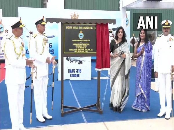 Indian Navy's second Air Squadron 316 commissioned at INS Hansa in Goa today