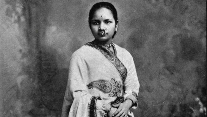 A portrait of Anandi Gopal Joshi. | Photo Credit: Wikimedia Commons