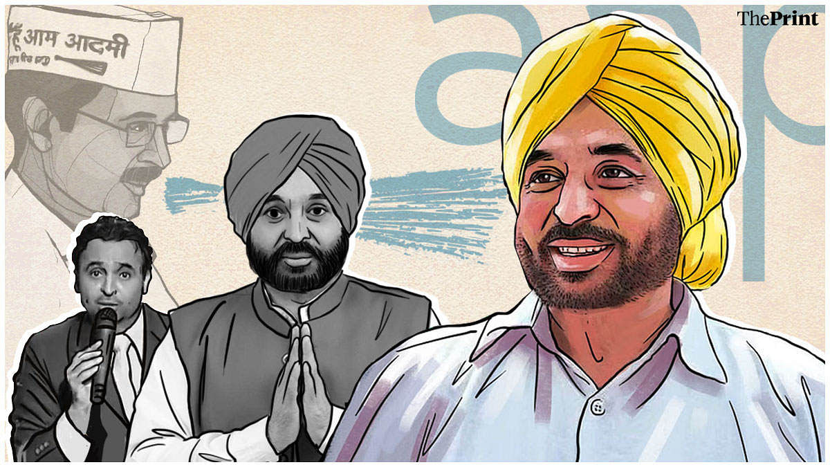 From 'masterji's son' to stand-up star & 'Pegwant', how dropout Bhagwant  Mann became Punjab CM