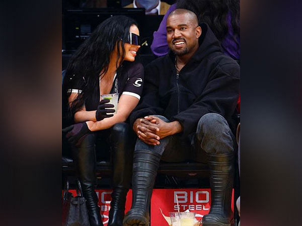 Kanye West spotted enjoying basketball game with Chaney Jones