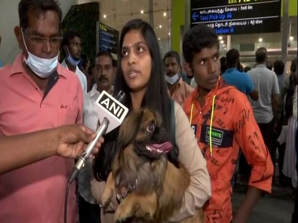 Chennai: Student delays departure, forgo luggage to bring pet dog from Ukraine