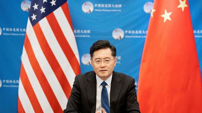 Chinese ambassador Qin Gang | Photo: Liu Jie/Xinhua/Getty Images via Bloomberg