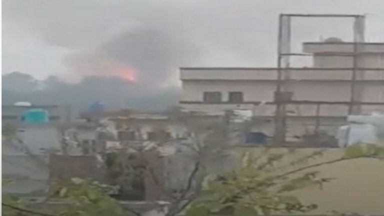 Accidental fire triggers multiple explosions at military depot in Pakistan’s Sialkot