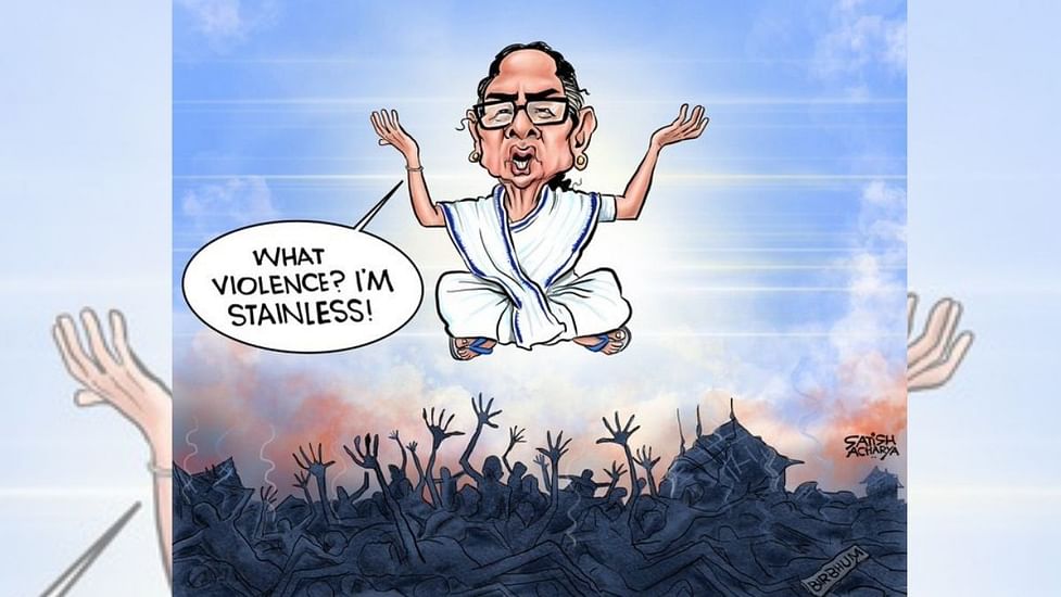 Is Mamata 'stainless' and above all the carnage, and someone's keeping an eye on Bhagwant Mann Is Mamata 'stainless' and above all the carnage, and someone's keeping an eye on Bhagwant Mann