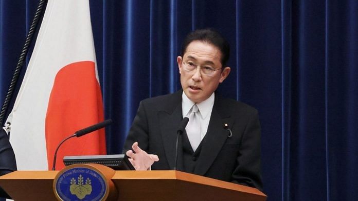Fumio Kishida, PM of Japan | File photo | Twitter/@JPN_PMO