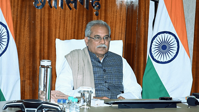 File photo of Chhattisgarh Chief minister Bhupesh Baghel | ANI photo