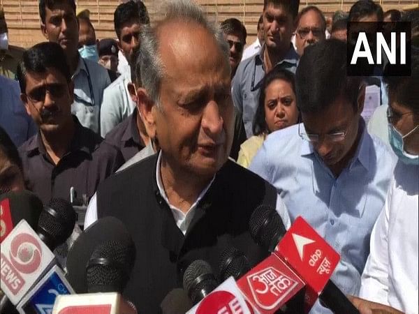 Rajasthan CM inspects development work at Barkatullah Khan Stadium in Jodhpur