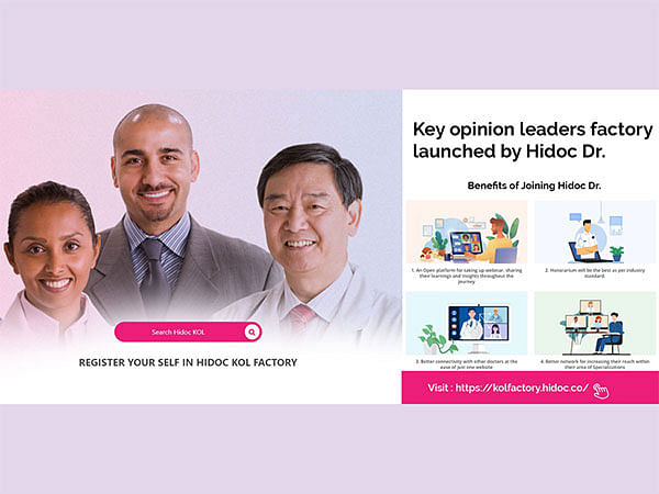 Hidoc Dr launches India's first KOL Factory to bridge the gap between drug companies and reputed doctors