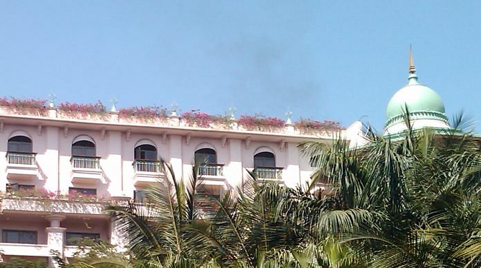 File photo of Leela palace, founded by Krishnan Nair, who manufactured Bleeding Madras fabric | Wikimedia