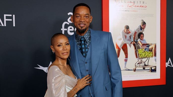 Jada Pinkett Smith and Will Smith at a premier of 'King Richard' in Hollywood, California on 14 November 2021 | Photo: Emma McIntyre | Getty Images via Bloomberg