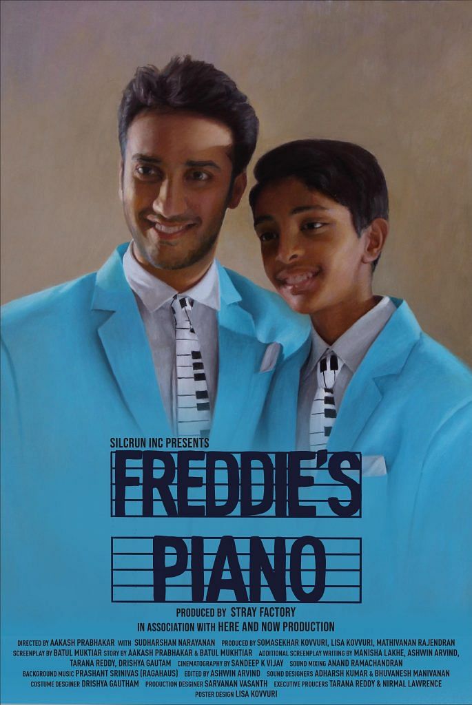 Poster for Freddie's piano.