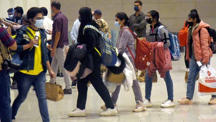 Indian students evacuated from Ukraine arrive in Mumbai | ANI