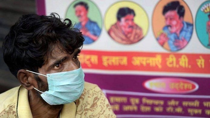 Representational image | File photo of a TB patient waits to receive treatment at Delhi Tuberculosis Association in New Delhi | PTI