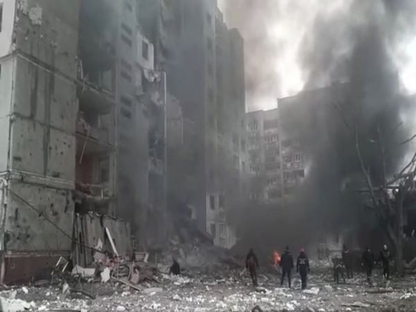 Theatre sheltering hundreds of civilians bombed in Ukraine's Mariupol