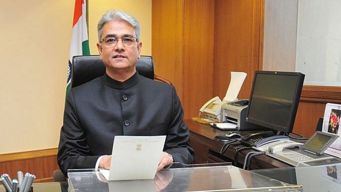 File photo of Former Defence Secretary Shashi Kant Sharma | Wikimedia Commons