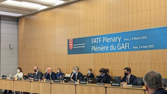 FATF Plenary meeting in Paris on 4 March 2022 | Twitter/@FATFNews