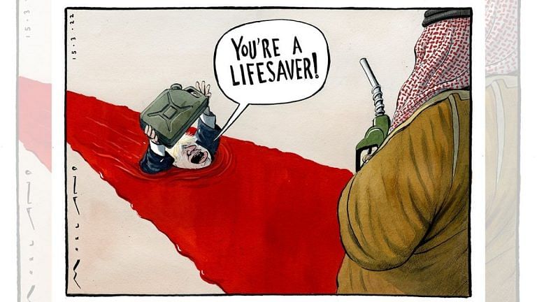 Blood taps fully open in Riyadh while Boris begs for oil & ‘2022’, sequel Orwell never wanted