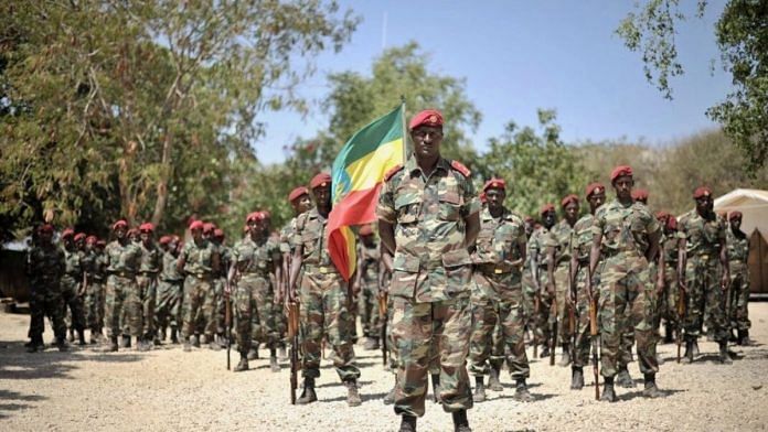 File photo of Ethiopian armed forces | Representational image | Commons