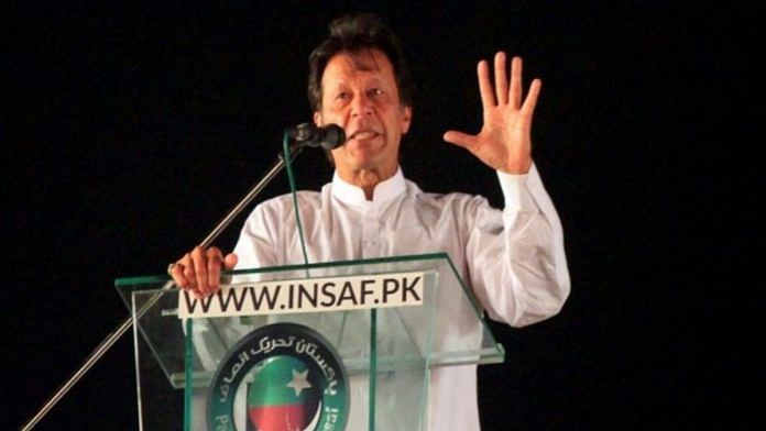 File photo of Pakistan PM Imran Khan | Photo: ANI