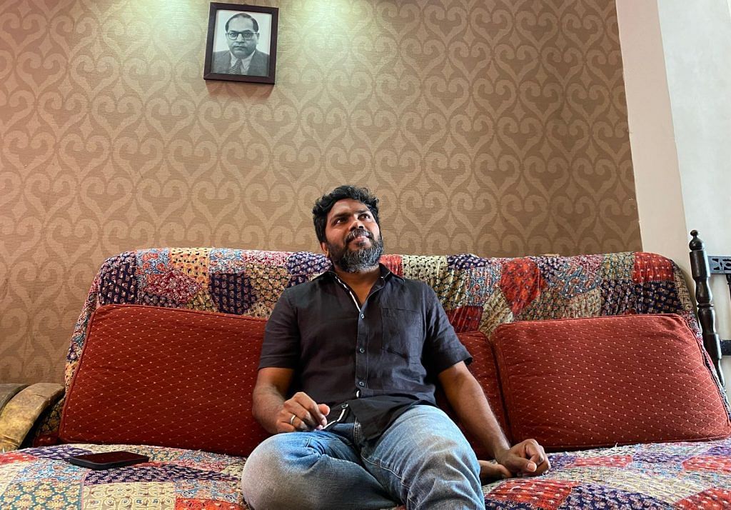 Pa Ranjith in his office in Chennai | Revathi Krishnan