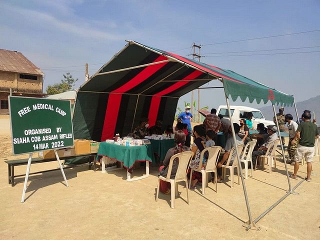 Assam Rifles holds medical camp in Mizoram