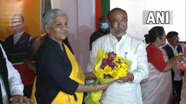 N. Biren Singh to be Manipur CM for 2nd term, ‘unanimously chosen’ by BJP MLAs, says Sitharaman