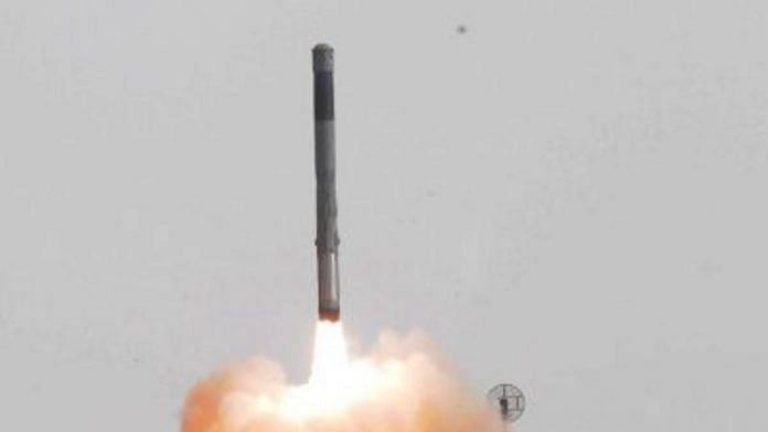 File image of the BrahMos missile | Ministry of Defence