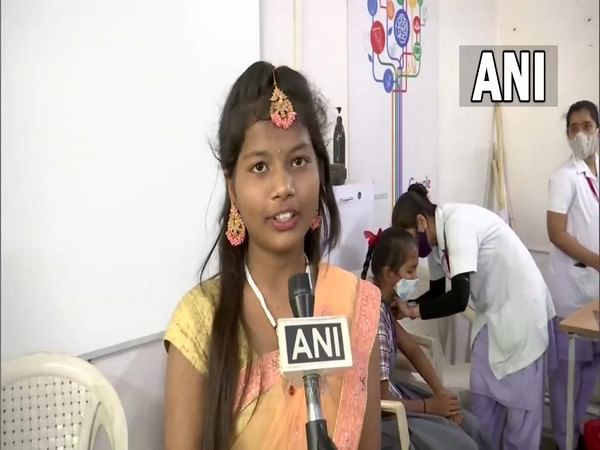 Children in Ahmedabad thank PM Modi as COVID-19 vaccination for 12-14 age group begins