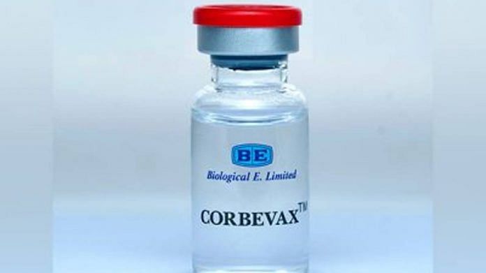 A vial of Corbevax | Special arrangement