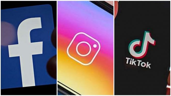 Logos of Facebook, Instagram and TikTok | Bloomberg/Pixabay