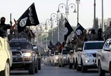 Representational image of an ISIS convoy (Representational image) | Twitter | @Intlatm