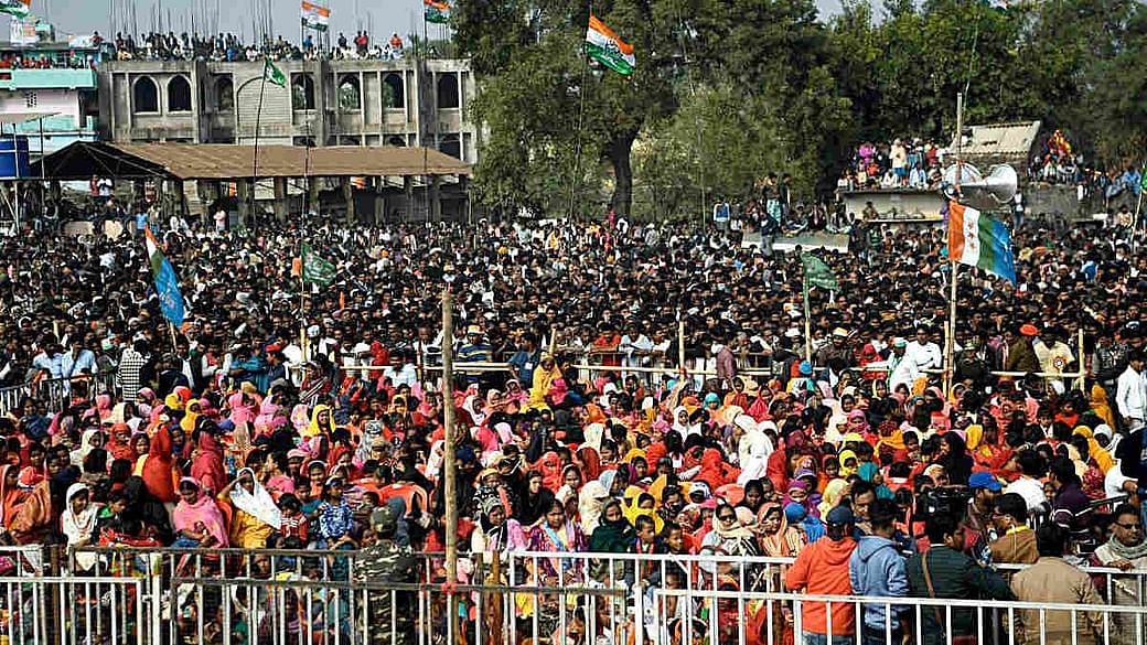 Election Image Representational image of election rally | Photo: ANI