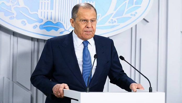 File image of Russian Foreign Minister Sergei Lavrov | Twitter | @mfa_russia