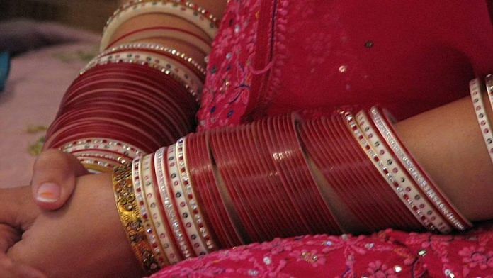 Representational image of a newly married woman | Photo: Jasleen Kaur/ Flickr