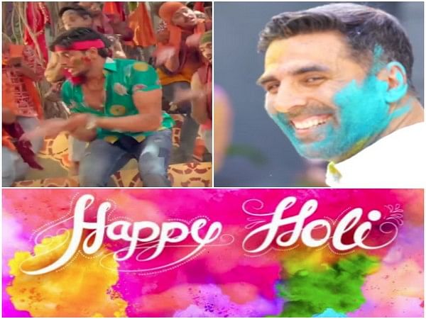 B-town celebrities share Holi greetings on social media