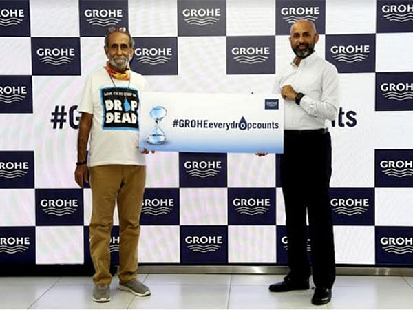 GROHE launches World Water Day campaign #GROHEeverydropcounts with Aabid Surti at The LIXIL Studio