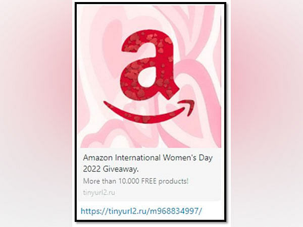 Cyber Criminals target Internet Users with "Amazon International Women's Day 2022 Giveaway" Scam