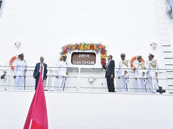 Indian Coast Guard Ship 'Saksham' dedicated to nation on Wednesday in Goa