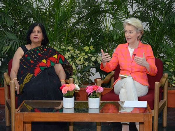 Ursula von der Leyen, President of the European Commission Visits TERI Gram to Discuss Climate Change with Indian Youth