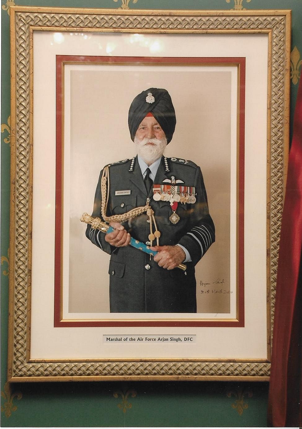 A portrait of IAF Marshal Arjan Singh | Credit: IAF