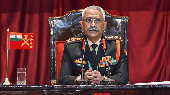 File photo of Army Chief General M M Naravane | PTI