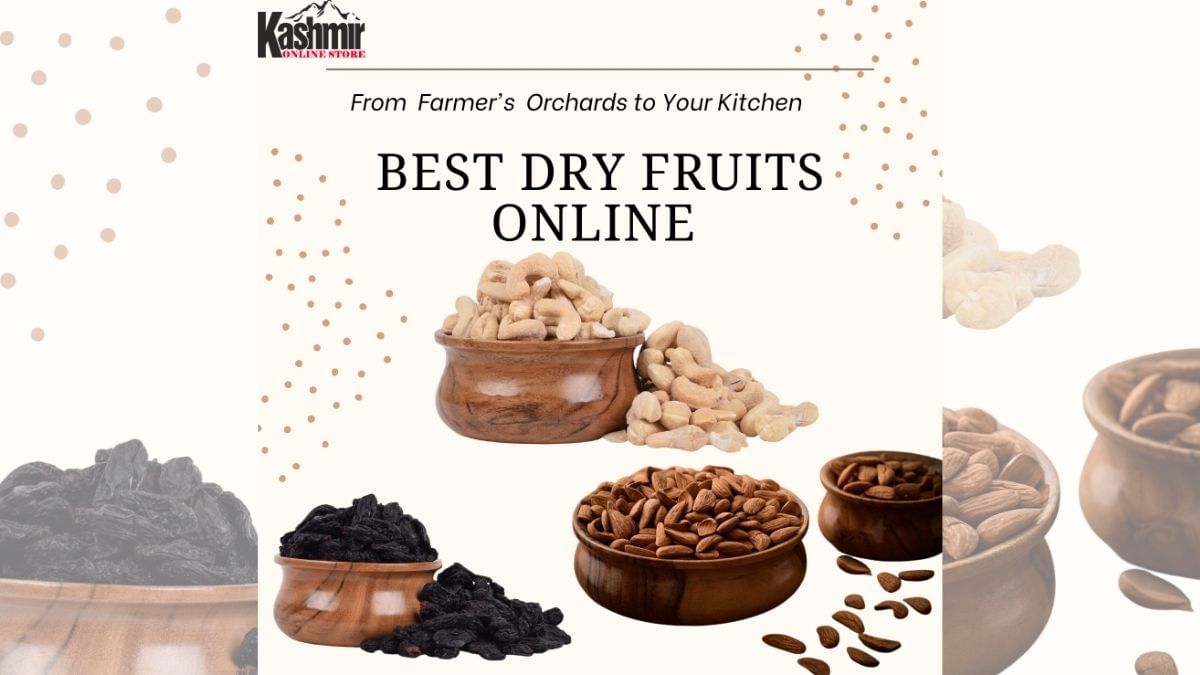 Kashmir Online Store— a dry fruits company that sells highquality