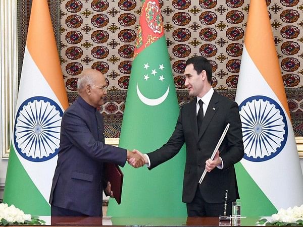 President Kovind, his Turkmenistan counterpart exchange views on regional, international issues