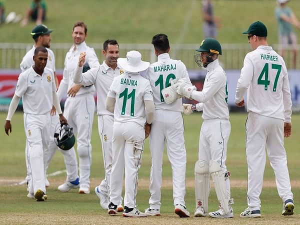 SA Vs Ban: Keshav Maharaj Shines As Proteas Register Massive 220 Runs ...